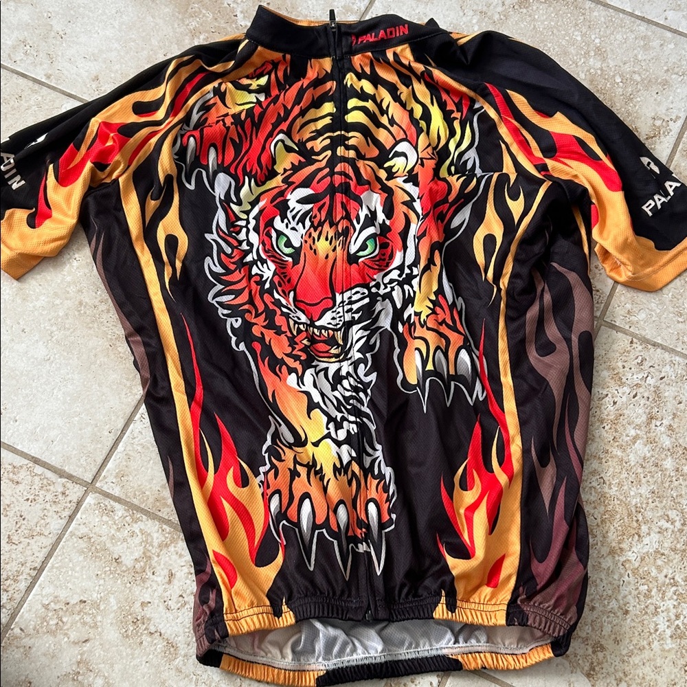 Paladin Tiger Graphic Cycling Jersey